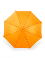 Paraplu oranje met bedrukking