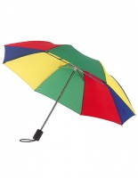Paraplu opvouwbaar gekleurd met bedrukking